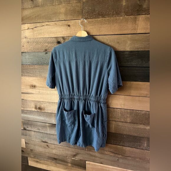 Universal-thread Women's Blue and Navy Playsuit-romper - Picture 7 of 10